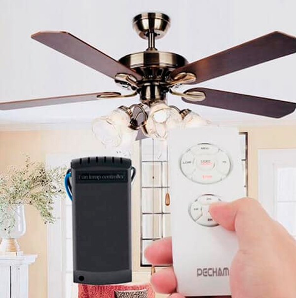 ¿Cómo instalar un ventilador de techo con mando a distancia?